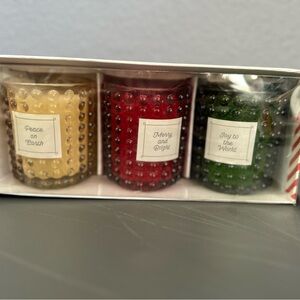 Hallmark Boxed Candle Set NIB